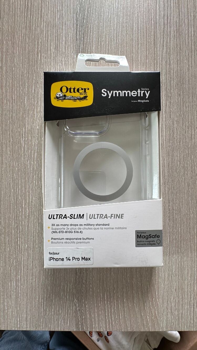 OtterBox iPhone 14 Pro Max Symmetry Plus Case w/ MagSafe Clear Impact Resistant